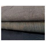 Fabric bolts brown suitings lot 2