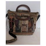 Tapestry and quilted purses