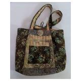 Handmade quilted and woven purses