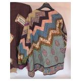 Handmade quilted house coats