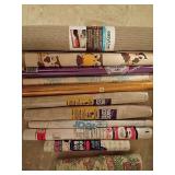 Shelf Paper, Transparent Wrap, Cork Roll and More