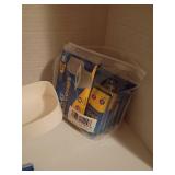 Gel, Hairspray, Toilet Seat Covers and More