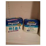 Depends Undergarments WITH Elastic Leg