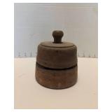 Antique wooden butter mold