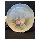 8 hand painted decorative plates