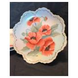 8 hand painted decorative plates