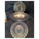 Depression Glass Plate Collection