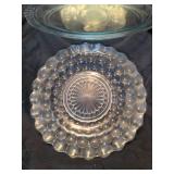 Depression Glass Plate Collection