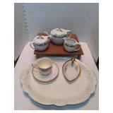 Mixed Floral Tea Service Set