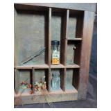 Decorative Shadow box drawer with trinkets