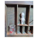 Decorative Shadow box drawer with trinkets