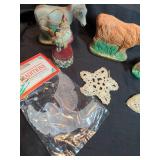 Nativity Scene Set and misc. Christmas