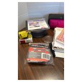 Fabric Box and Wooden Clipboard