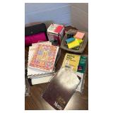 Fabric Box and Wooden Clipboard