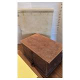 Fabric Box and Wooden Clipboard