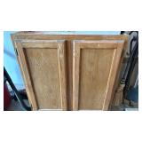 Two door cabinet - 30 1/2x 30 x 14