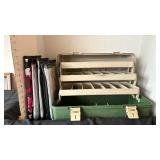 Tackle box and fold up basketsï¿¼