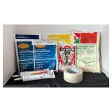 Vacuum bags, caulk, tape and more