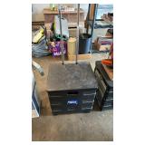 Office Depot Black Plastic Storage Dolley