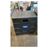 Office Depot Black Plastic Storage Dolley
