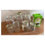 Ball Mason Jars with Plastic Storage Caps