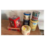 Holiday Cookie Tin Collection