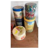 Holiday Cookie Tin Collection
