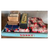 1950s Parker Brothers Sorry! Board Game and other Vintage Games