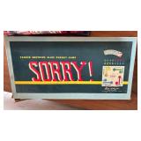 1950s Parker Brothers Sorry! Board Game and other Vintage Games