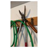 Garden Tools with Green Hose and more