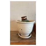Wooden Stackable Nesting Bowls, Pot and Planter