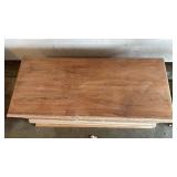 Cedar Chest 19x45x19 Needs Restoration finished and hardware. Some damage on one end.