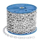 3mm Galvanized Iron Hanging Chain Roll - Metal Chains for Light Chain & Outdoor Use, Bird Feeders, Artworks, Flowerpots & DIY Home Projects