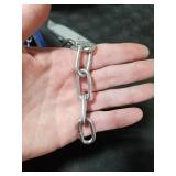 3mm Galvanized Iron Hanging Chain Roll - Metal Chains for Light Chain & Outdoor Use, Bird Feeders, Artworks, Flowerpots & DIY Home Projects
