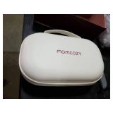 Momcozy M5 Smart APP Controlled Wearable Breast Pump, Hands-Free Wireless Electric Pump, 3 Modes 9 Suction Levels, BPA-Free, Portable Lightweight, 24mm Flange, 2-Pack Cozy Red