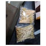 CAMKYDE 50 Sets Disposable Charcuterie Cups with Sticks and Bags, 12 oz Black Paper Snack Appetizers Cup French Fry Holder with Cocktail Picks Toothpicks (50 Cups+50 Bags+200 Sticks)