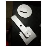 ATOPHK Ech_ooo Show 15 Stand - 360° Swivel & 50° Tilt Aluminum Base, Non-Slip Silicone Pad, Lifetime Durable Design, Only Made for Echo Show 15 Silver 025-02