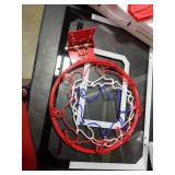 Larger 17 x 12 Indoor Basketball Hoop With 9 Large Dunk Rim for Kids Adults, Over The Door Hoop 4 Balls, Wall Mount Hoops for Yard Outdoor Shatterproof Backboard- Stocking Stuffer Gift for Boy Teen