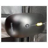 Samsers Foldable Keyboard and Mouse, Folding Bluetooth Keyboard Mouse Combo with Backlight, 2.4G + BT5.0 x 2, Full-Size Travel Keyboard & Portable Wireless Mouse for Windows/Android/iOS/Mac OS, Black