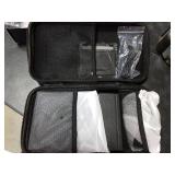 Samsers Foldable Keyboard and Mouse, Folding Bluetooth Keyboard Mouse Combo with Backlight, 2.4G + BT5.0 x 2, Full-Size Travel Keyboard & Portable Wireless Mouse for Windows/Android/iOS/Mac OS, Black