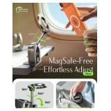 LISEN Airplane Travel Essentials for Women Men Phone Holder for Desk MagSafe Phone Travel Size Accessories Airplane Gadgets Men Long Flight Cruise Must Haves Spring Break Essentials 2026 Easter Gifts