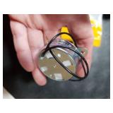 CHANCS TYC-40 AC 12V Fiber Optic Color Wheel Motor CW/CCW 35mm Shaft Synchronous Motor TYZ42 Electric Motor Replacement for Fiber Optic Light Christmas Ornament