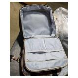 Nail Polish Organizer Case,3 Layer Nail Polish Organizer Bag Holds 84 Bottles (15ml/0.5 fl.oz) Nail Supplies Organizer,Nail Bag PU Leather Nail Carrying Nail Kit Supplies Organizer Case (Black) USED S