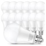 LEDERA 150 Watt LED Light Bulbs, Daylight White 5000K, 2500 Lumens Super Bright LED Bulbs, E26 Base, A21 LED Bulbs 23W Energy Saving, Non-Dimmable Bulbs for Living Room Bedroom Garage Office, 6 Packs