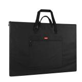 Nicpro Light Weight Art Portfolio Bag, 20 x 26 Inches Waterproof Art Portfolio Case with Shoulder & Handle Carry, for Artwork, Poster, Sketch Drawing, Canvas, Photography, Solar Panel Storage