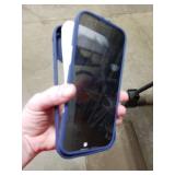 BERFY for iPhone 17 Pro Max Case, Compatible with MagSafe, Built-in Privacy Screen Protector and Camera Protection, Anti-Spy Full Body Shockproof Clear Phone Case for 17 Pro Max 6.9, Deep Blue