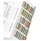 Bible Tabs for Women & Men, Laminated Bible Tabs for Study Bible, Large Print Neutral Bible Tabs for Easy Navigation, Boho Theme, Bible Index Tabs