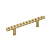 Amerock | Cabinet Pull | Champagne Bronze | 3-3/4 inch (96 mm) Center to Center | Bar Pulls | 1 Pack | Drawer Pull | Drawer Handle | Cabinet Hardware
