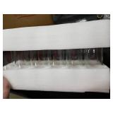 4pk Tall Cylindrical Glass Vases