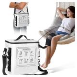 Portable Ice Machine for Knee After Surgery, Programable Cold Therapy Machine for Knee Replacement Recovery with Ice Pack, Cryotherapy System with Compression Pad for Shoulder, Hip, Ankle Pain Relief